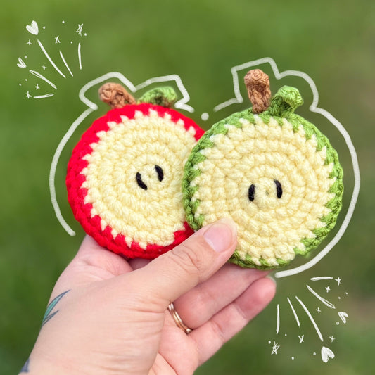 Apple Slice Hand Mirror