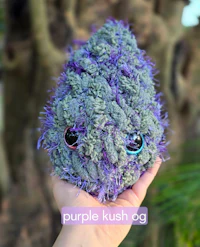 purple kush stuffed animal