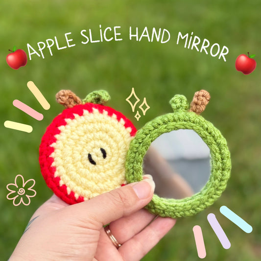 Apple Slice Hand Mirror